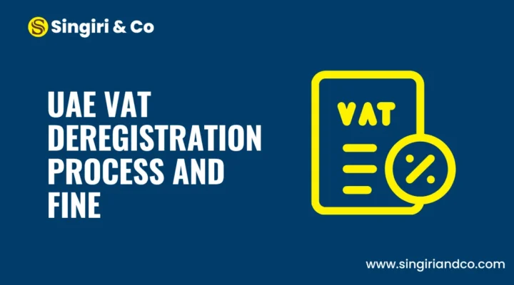 UAE VAT Deregistration Process and Fine