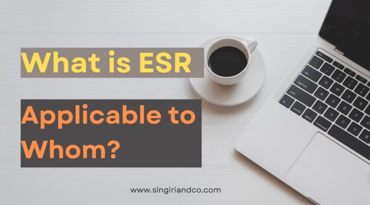 What is ESR, UAE – Economic Substance Report
